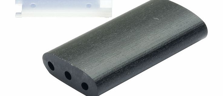 Richco T1-3/4 19.1mm Black LED Spacer LEDS3-12-26