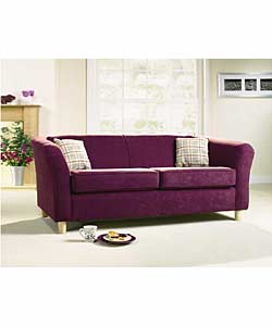 Richmond Large Sofa - Aubergine