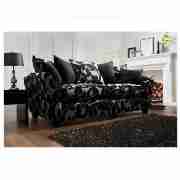 Richmond Large Sofa, Black