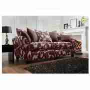Richmond Large Sofa, Plum