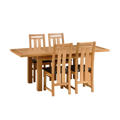 Richmond Oak Classic Extending Dining Table and