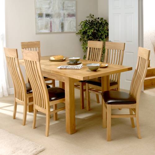 Modern Oak Dining Room Sets