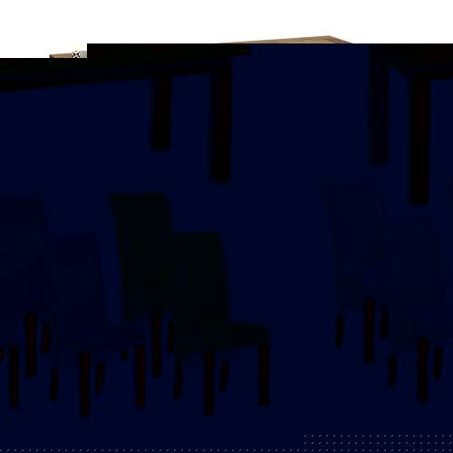 Large Extending Table + 6 Ruby Chairs