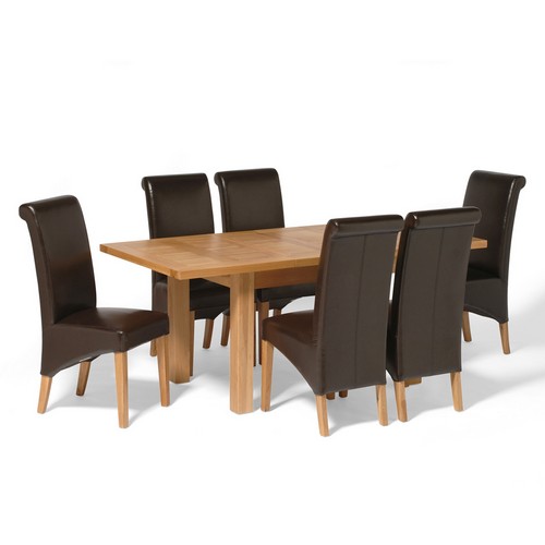 richmond oak dining room sets