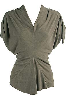 Rick Owens Draped shoulder top