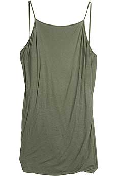 Rick Owens Lilies Square Neck Jersey Top