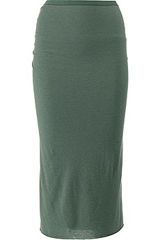 Rick Owens Wool jersey blend skirt