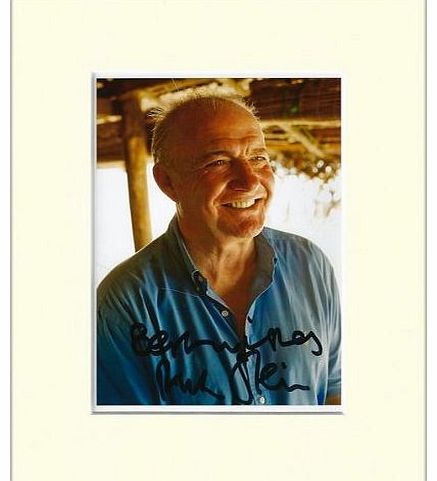 RICK STEIN CELEBRITY CHEF SIGNED AUTOGRAPH PHOTO PRINT IN MOUNT