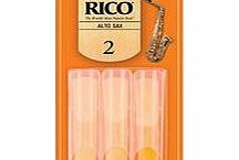 Rico Alto Saxophone Reeds 2.0 3-Pack
