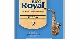 Rico Royal Alto Saxophone Reeds 2.0 10 Box