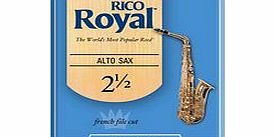 Rico Royal Alto Saxophone Reeds 2.5 10 Box