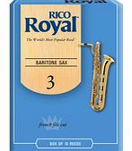 Rico Royal Baritone Saxophone Reeds Strength 3