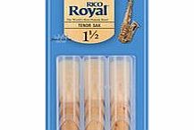 Rico Royal Tenor Saxophone Reeds 1.5 3-Pack