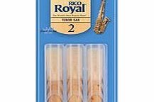 Rico Royal Tenor Saxophone Reeds 2.0 3-Pack