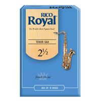 Rico Royal Tenor Saxophone Reeds 2.5 10 Box