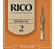 Rico Soprano Sax Reeds (10) Strength 2