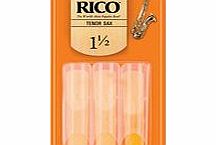Rico Tenor Saxophone Reeds 1.5 3-Pack