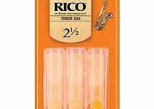 Rico Tenor Saxophone Reeds 2.5 3-Pack