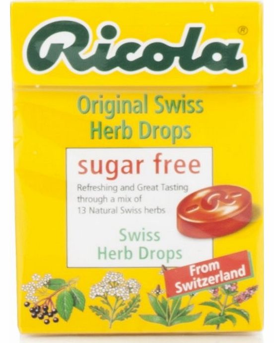 Ricola Original Sugar Free Swiss Herb Drops