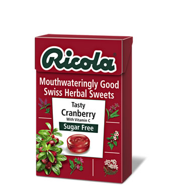 Swiss Herbal Cranberry Sweet 45g