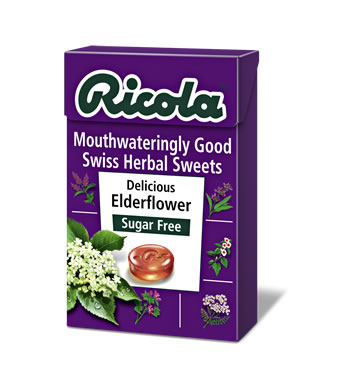 Swiss Herbal Elderflower Sweets 45g