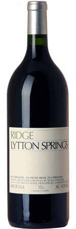 Ridge Lytton Springs Zinfandel 2013, Dry Creek