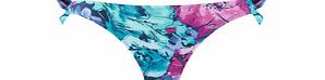 South Beach floral tie side brief