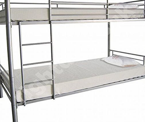Right Deals UK FLORIDA-BUNK BED (SILVER)