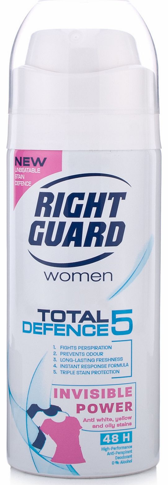 Right Guard Women Total Defence 5 Invisible