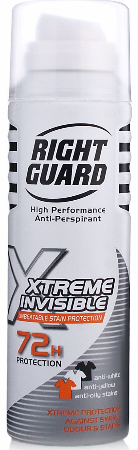 Right Guard Xtreme Invisible 72hr
