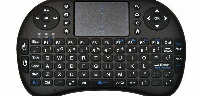 2.4GHz Mini Wireless Touchpad Keyboard With Mouse For PC/PAD/360XBox/PS3/Google Android TV Box/HTPC/IPTV,(Control Distance up to 15M)