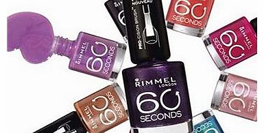 Rimmel 60 Seconds Nail Polish 320 Rapid Ruby