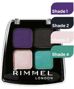 Rimmel Colour Rush Quad Eye Shadow - Bold