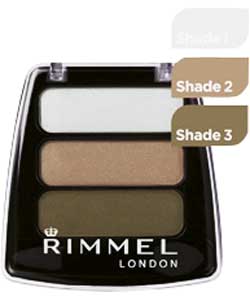 Rimmel Colour Rush Trio Eye Shadow Orion