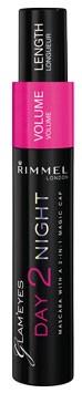 Rimmel Day 2 Night Mascara - Black 9.5ml