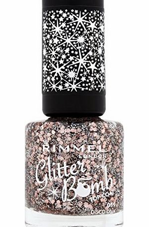 Rimmel Glitter Bomb Top Coats, Disco Fever