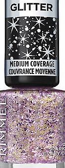 Rimmel glitter med cov Nail Polish Sparkle Every