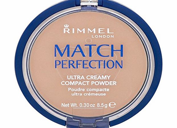 Rimmel London Match Perfection Compact Powder, True Ivory
