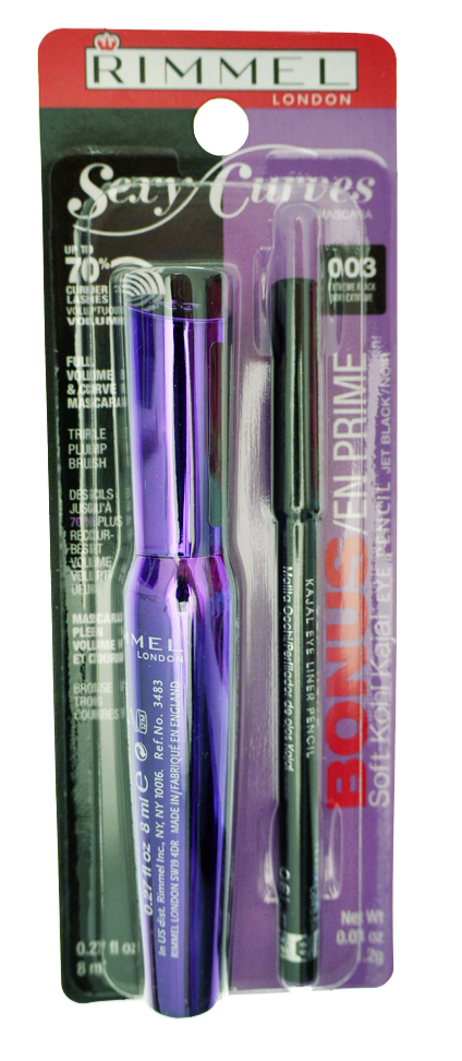 Rimmel Sexy Curves Mascara &FREE Kohl Eye Pencil
