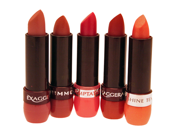 Rimmel London Rimmel Shine Temptation Stars Lipstick Testers