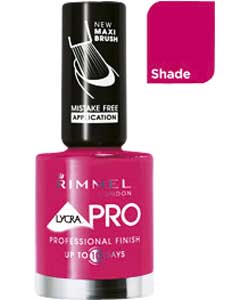 Rimmel Lycra Pro Nail Polish Fancy Fuschia