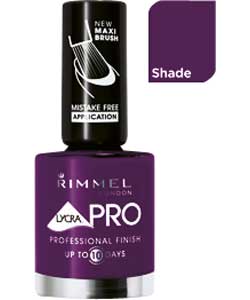 Rimmel Lycra Pro Nail Polish Purple Addict