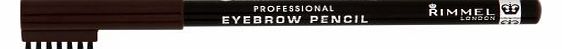 Rimmel Professional Eyebrow Pencil Black/Brown