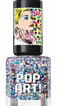 Rimmel Rita Ora Pop Art Top Coat Nail Polish