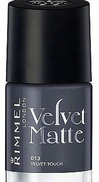 Rimmel Velvet matte Nail Polish velvet touch