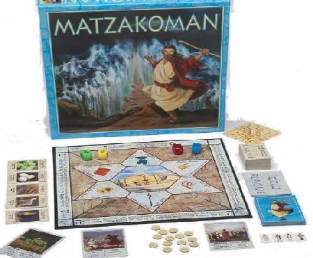 Rimmon Passover game, Matzahkoman board Game for the Leil Seder, ideal gift for Passover