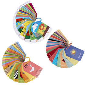 Ring Bound Flash Cards - Buy all 3, SAVE andpound;4