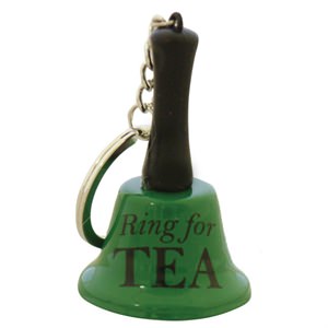 Ring For Tea Bell Keychain