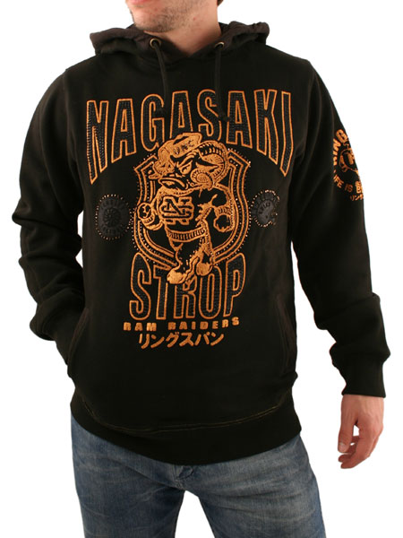 Ringspun Black Underworld Hoodie