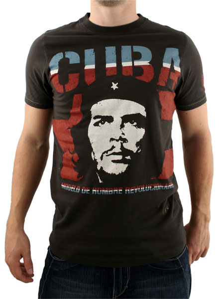 Ringspun Faded Black Cuba T-Shirt